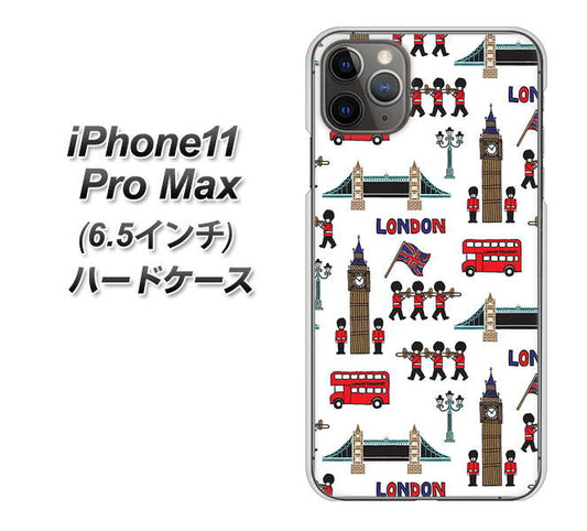 iPhone11 Pro Max　(6.5インチ) 高画質仕上げ 背面印刷 ハードケース【EK811 ロンドンの街】