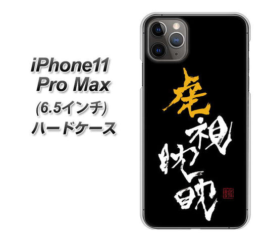 iPhone11 Pro Max　(6.5インチ) 高画質仕上げ 背面印刷 ハードケース【OE803 虎視眈々】