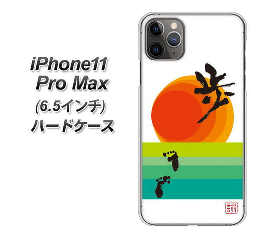 iPhone11 Pro Max　(6.5インチ) 高画質仕上げ 背面印刷 ハードケース【OE809 歩ム】