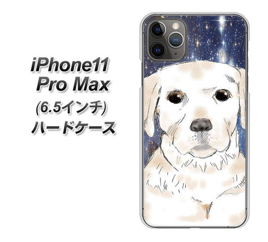 iPhone11 Pro Max　(6.5インチ) 高画質仕上げ 背面印刷 ハードケース【YD820 ラブラドールレトリバー01】
