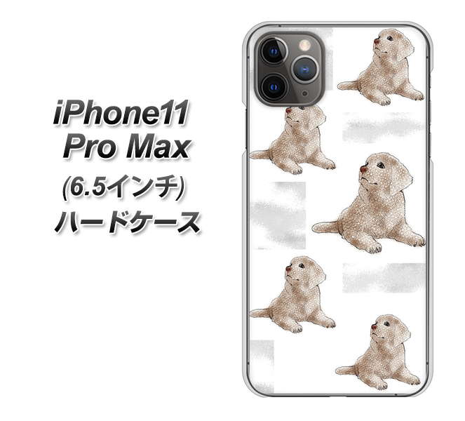 iPhone11 Pro Max　(6.5インチ) 高画質仕上げ 背面印刷 ハードケース【YD823 ラブラドールレトリバー04】