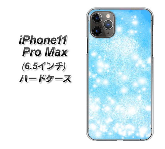 iPhone11 Pro Max　(6.5インチ) 高画質仕上げ 背面印刷 ハードケース【YJ289 デザインブルー】