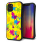 iPhone12 スマホケース 「SEA Grip」 グリップケース Sライン 【MA879 ペイントイエロー】 UV印刷