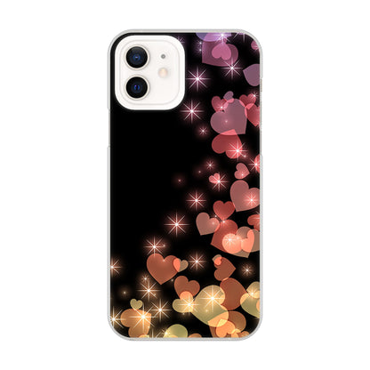iPhone12 高画質仕上げ 背面印刷 ハードケース きらめきハート