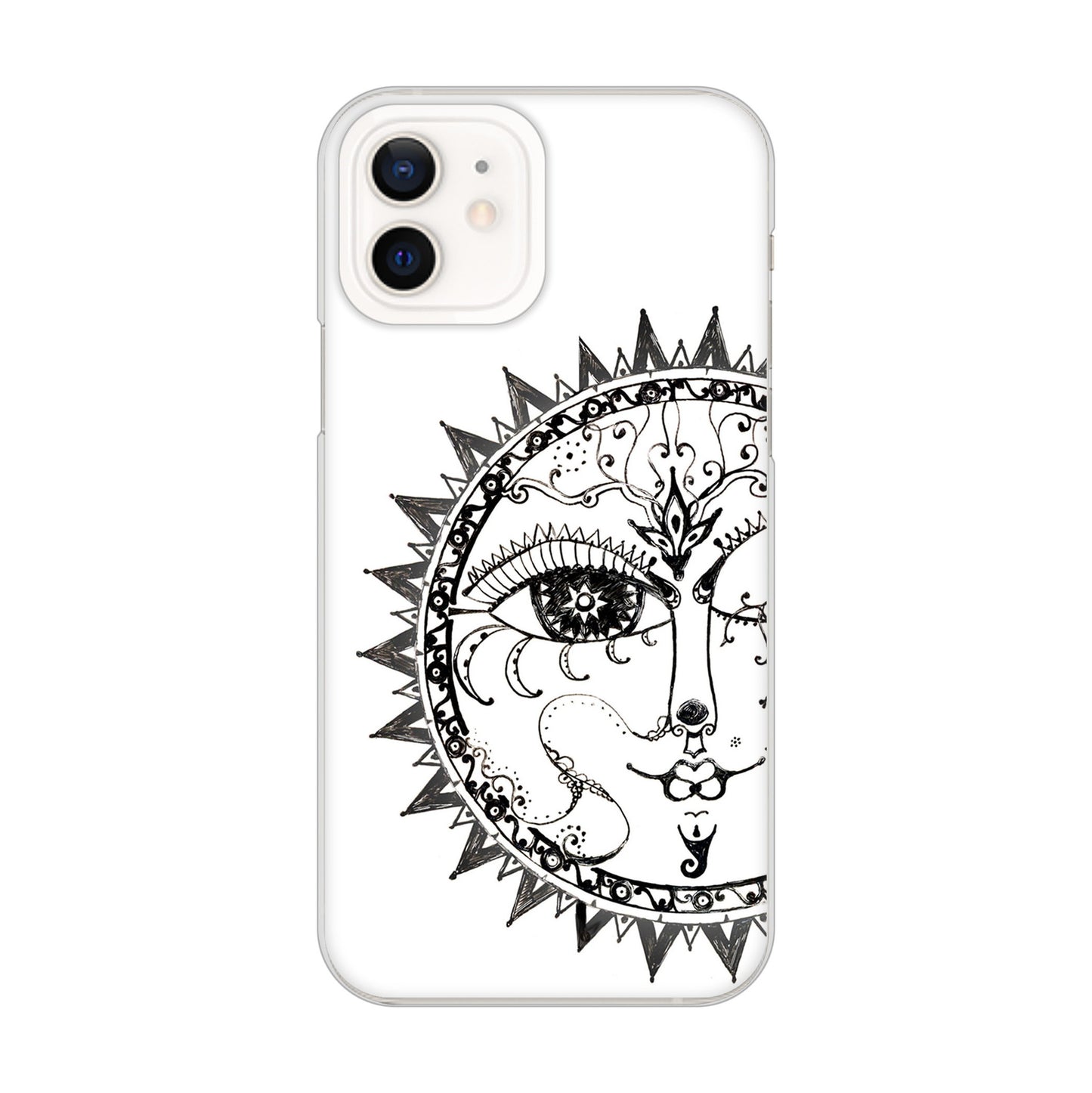 iPhone12 高画質仕上げ 背面印刷 ハードケース 【207 太陽神】