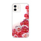 iPhone12 高画質仕上げ 背面印刷 ハードケース ロマンチックなバラ