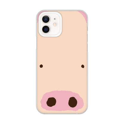 iPhone12 高画質仕上げ 背面印刷 ハードケース ドアップアニマル