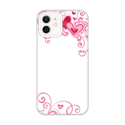 iPhone12 高画質仕上げ 背面印刷 ハードケース プリティハート