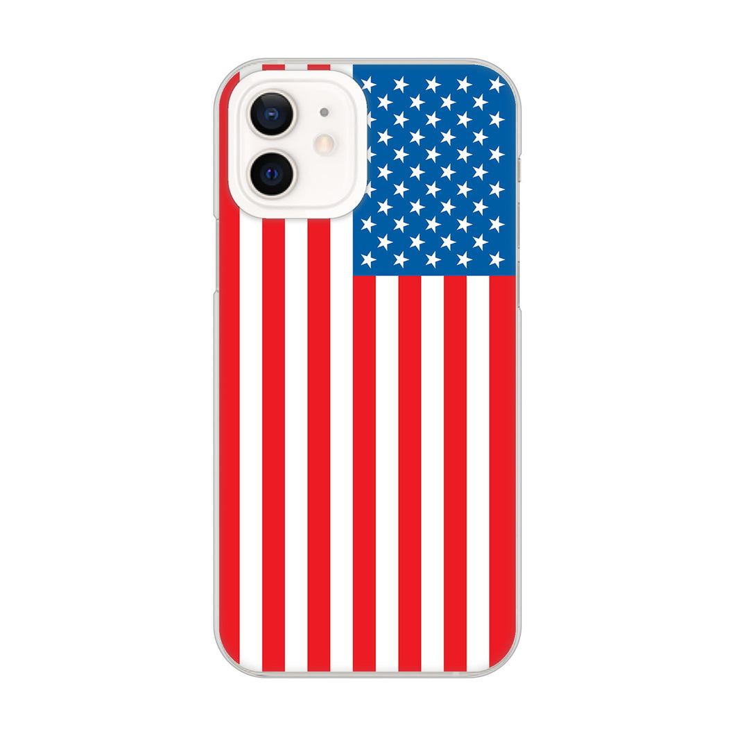 iPhone12 高画質仕上げ 背面印刷 ハードケース 国旗