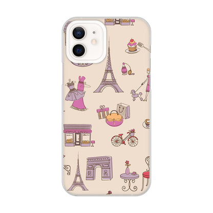 iPhone12 高画質仕上げ 背面印刷 ハードケース LOVE フランス