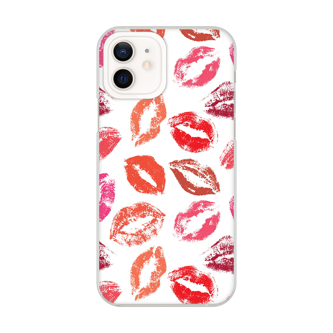 iPhone12 高画質仕上げ 背面印刷 ハードケース 【734 キスkissキス】