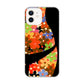 iPhone12 高画質仕上げ 背面印刷 ハードケース 【1258 フラワーボディ】