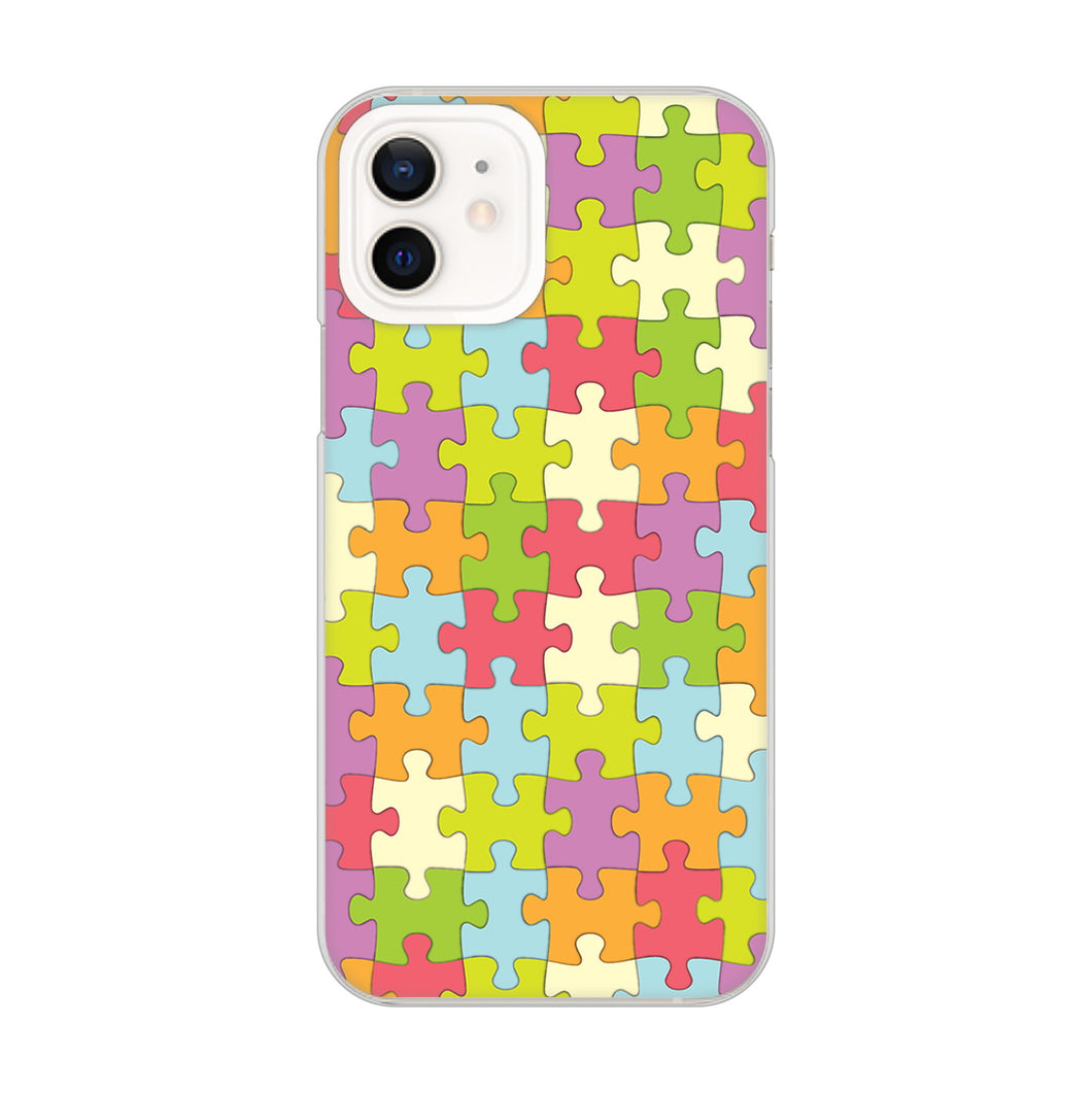 iPhone12 高画質仕上げ 背面印刷 ハードケース ジグソーパズル