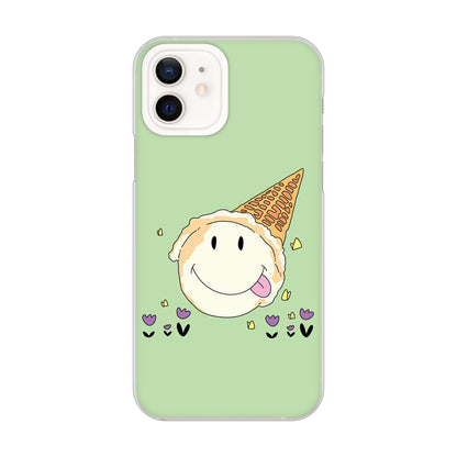 iPhone12 高画質仕上げ 背面印刷 ハードケース スイーツイラスト