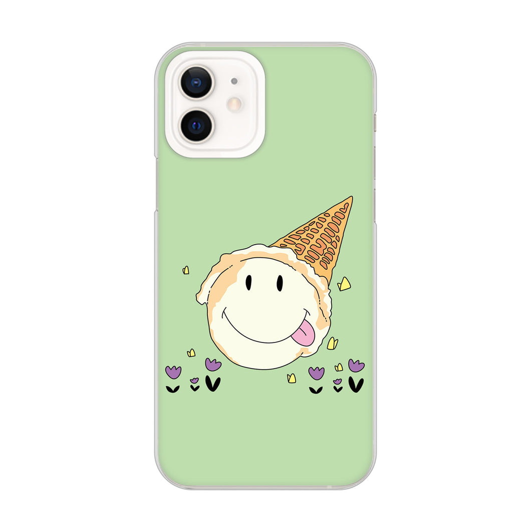 iPhone12 高画質仕上げ 背面印刷 ハードケース スイーツイラスト