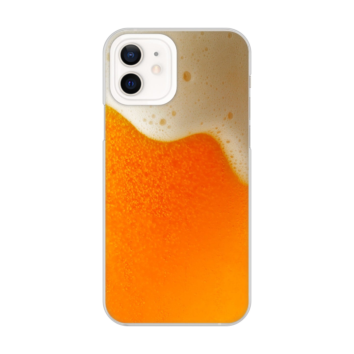 iPhone12 高画質仕上げ 背面印刷 ハードケース 生ビール