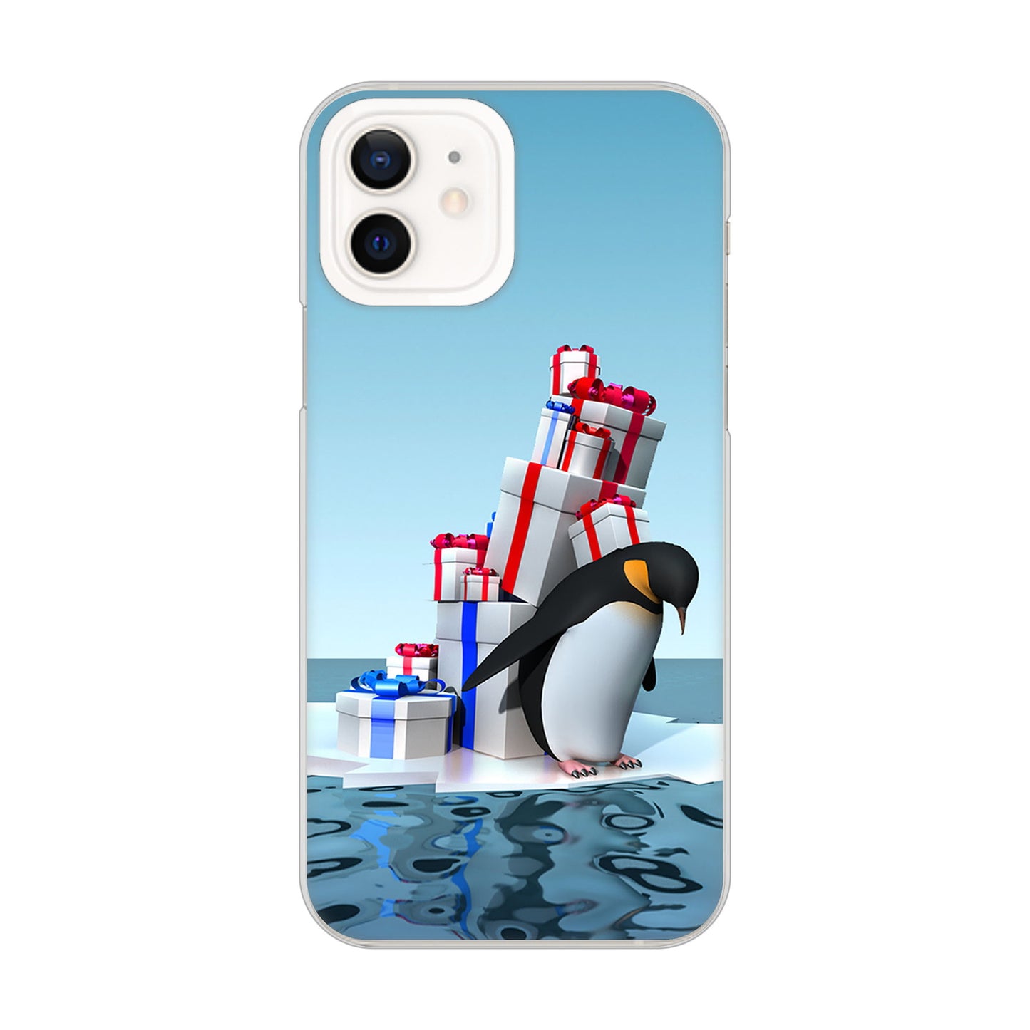 iPhone12 高画質仕上げ 背面印刷 ハードケース 【XA805 人気者は辛い…】