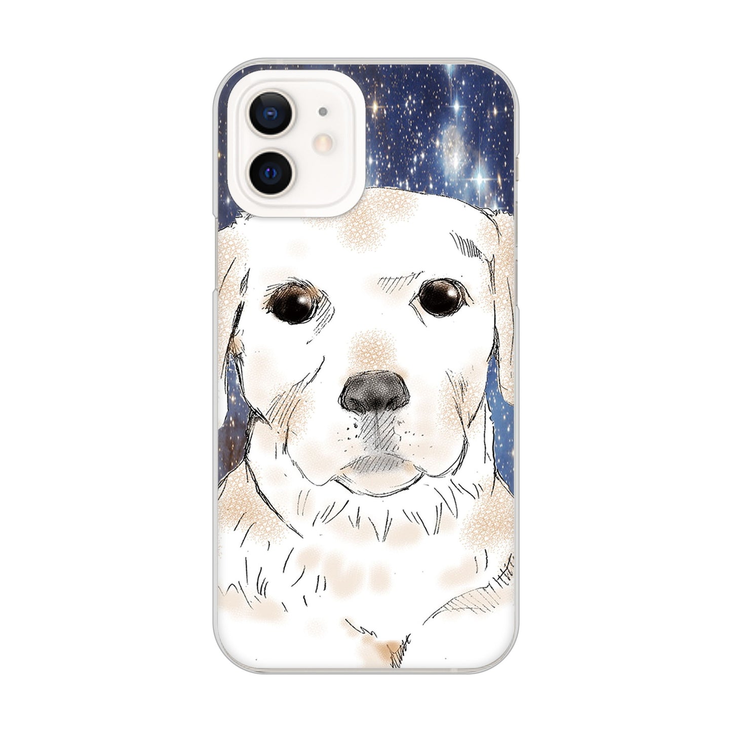 iPhone12 高画質仕上げ 背面印刷 ハードケース ラブラドールレトリバー