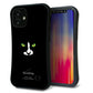 iPhone12 mini スマホケース 「SEA Grip」 グリップケース Sライン 【398 黒ネコ】 UV印刷