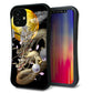 iPhone12 mini スマホケース 「SEA Grip」 グリップケース Sライン 【1003 月と龍】 UV印刷