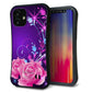 iPhone12 mini スマホケース 「SEA Grip」 グリップケース Sライン 【1177 紫色の夜】 UV印刷