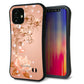 iPhone12 mini スマホケース 「SEA Grip」 グリップケース Sライン 【1178 ラブリーローズ】 UV印刷
