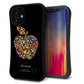iPhone12 mini スマホケース 「SEA Grip」 グリップケース Sライン 【1195 カラフルアップル】 UV印刷