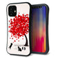 iPhone12 mini スマホケース 「SEA Grip」 グリップケース Sライン 【EK915 二匹のネコとハートの木】 UV印刷