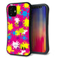 iPhone12 mini スマホケース 「SEA Grip」 グリップケース Sライン 【MA876 ペイントピンク】 UV印刷