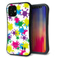 iPhone12 mini スマホケース 「SEA Grip」 グリップケース Sライン 【MA878 ペイントホワイト】 UV印刷