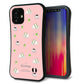 iPhone12 mini スマホケース 「SEA Grip」 グリップケース Sライン 【NA802 アムロサンドイッチプリント Aピンク】 UV印刷