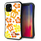iPhone12 mini スマホケース 「SEA Grip」 グリップケース Sライン 【SC877 ハワイアンアロハホヌ イエロー】 UV印刷