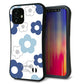 iPhone12 mini スマホケース 「SEA Grip」 グリップケース Sライン 【SC923 デイジー ブルー】 UV印刷