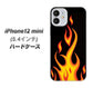 iPhone12 mini 高画質仕上げ 背面印刷 ハードケース 【010 ファイヤー】