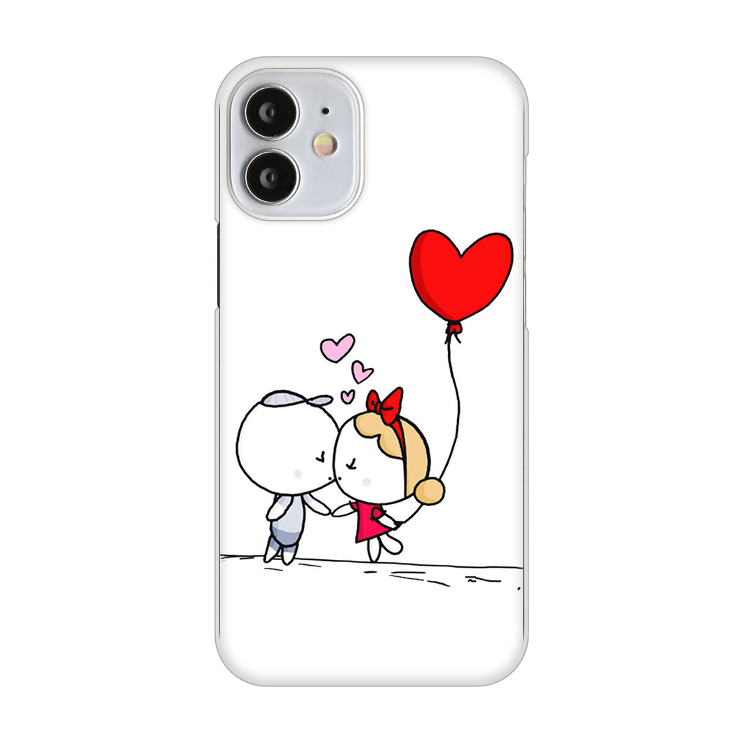 iPhone12 mini 高画質仕上げ 背面印刷 ハードケース カップル