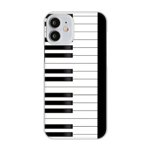 iPhone12 mini 高画質仕上げ 背面印刷 ハードケース ピアノ