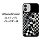 iPhone12 mini 高画質仕上げ 背面印刷 ハードケース 【357 bk&wh】
