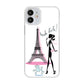 iPhone12 mini 高画質仕上げ 背面印刷 ハードケース LOVE フランス