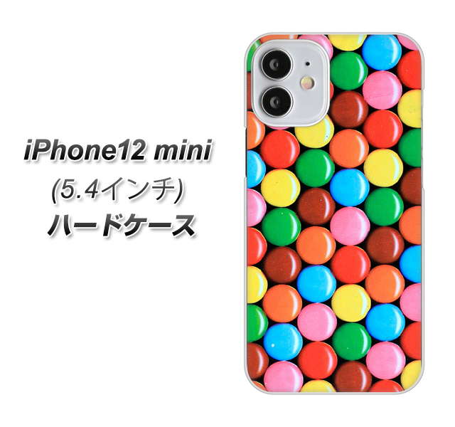 iPhone12 mini 高画質仕上げ 背面印刷 ハードケース【448 マーブルチョコ】