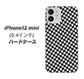 iPhone12 mini 高画質仕上げ 背面印刷 ハードケース 【514 和柄＆筆文字 風車】