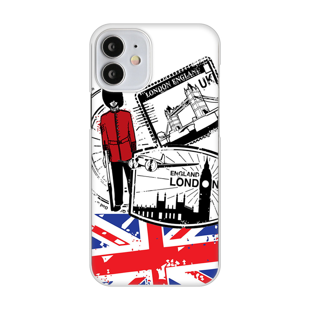 iPhone12 mini 高画質仕上げ 背面印刷 ハードケース イギリスの風景