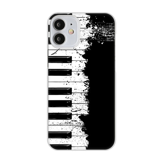 iPhone12 mini 高画質仕上げ 背面印刷 ハードケース ピアノ