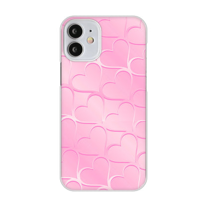 iPhone12 mini 高画質仕上げ 背面印刷 ハードケース かくれハート