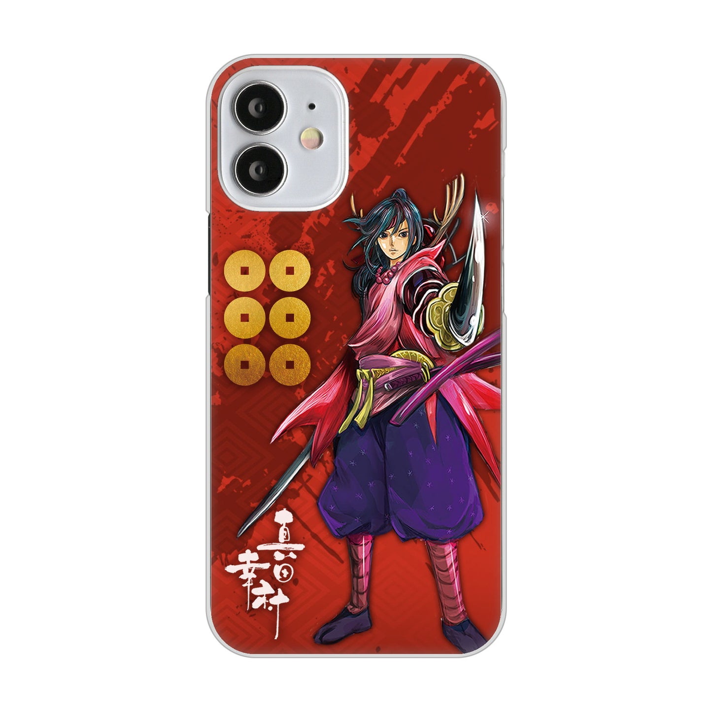 iPhone12 mini 高画質仕上げ 背面印刷 ハードケース 家紋