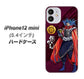 iPhone12 mini 高画質仕上げ 背面印刷 ハードケース【AB808 織田信長 イラストと家紋】