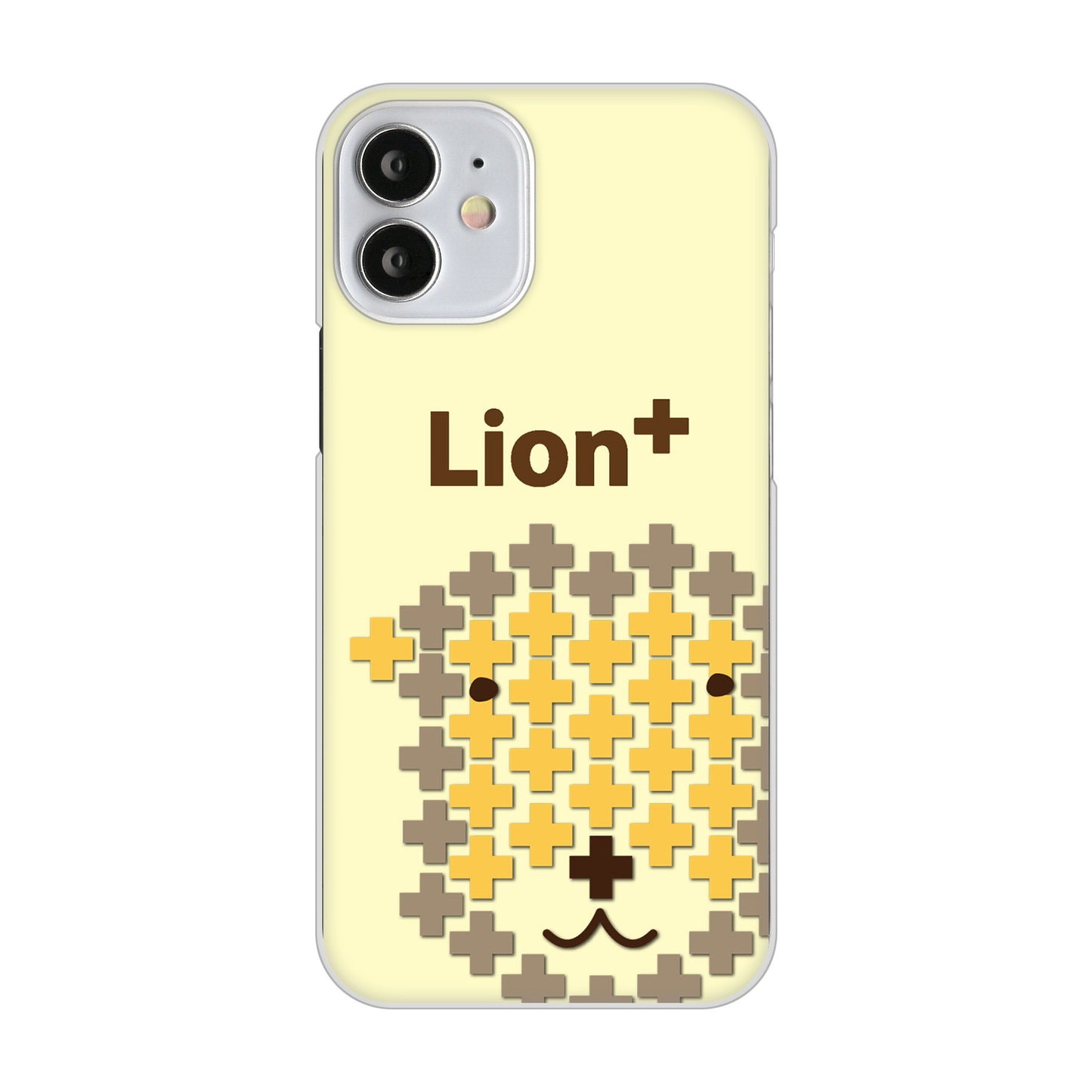 iPhone12 mini 高画質仕上げ 背面印刷 ハードケース animal+