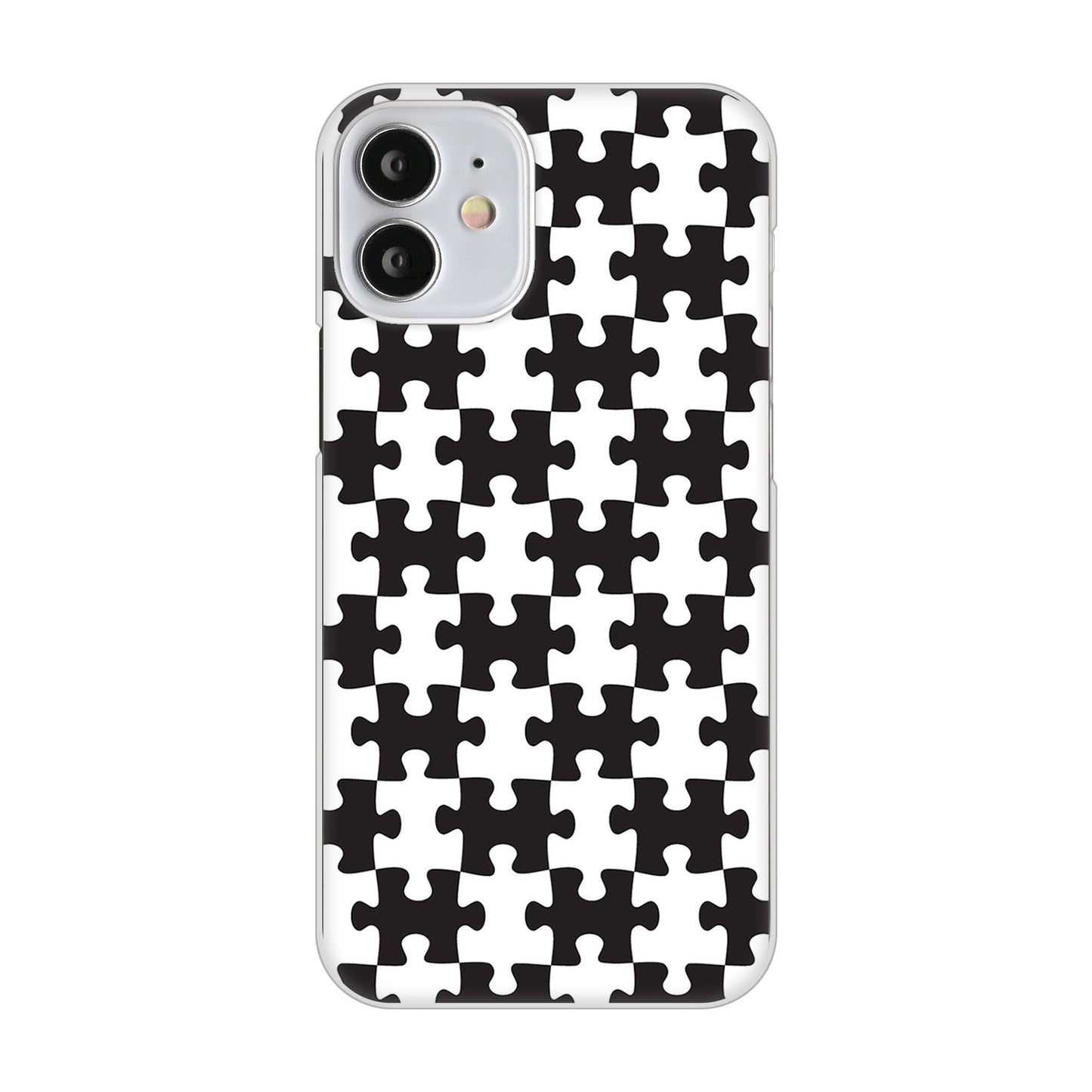 iPhone12 mini 高画質仕上げ 背面印刷 ハードケース ジグソーパズル