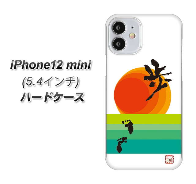 iPhone12 mini 高画質仕上げ 背面印刷 ハードケース【OE809 歩ム】