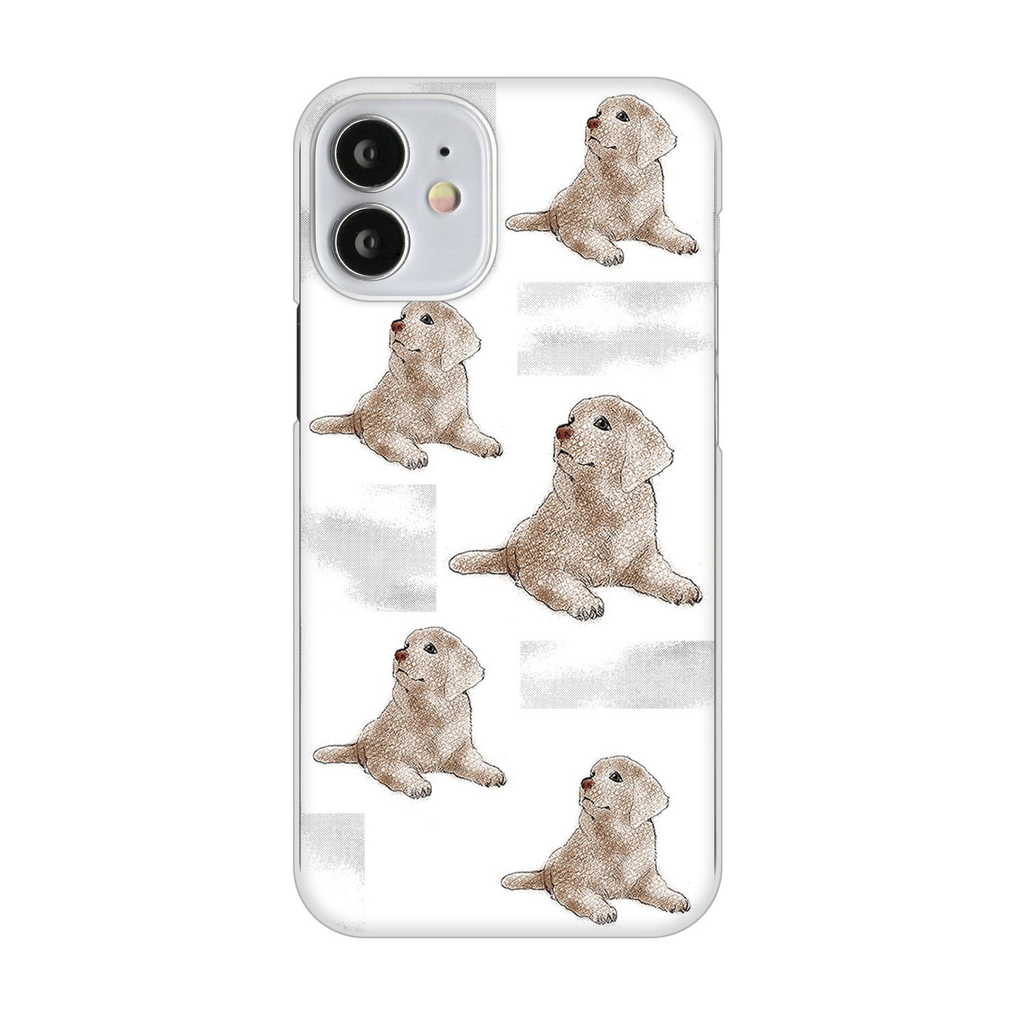 iPhone12 mini 高画質仕上げ 背面印刷 ハードケース ラブラドールレトリバー