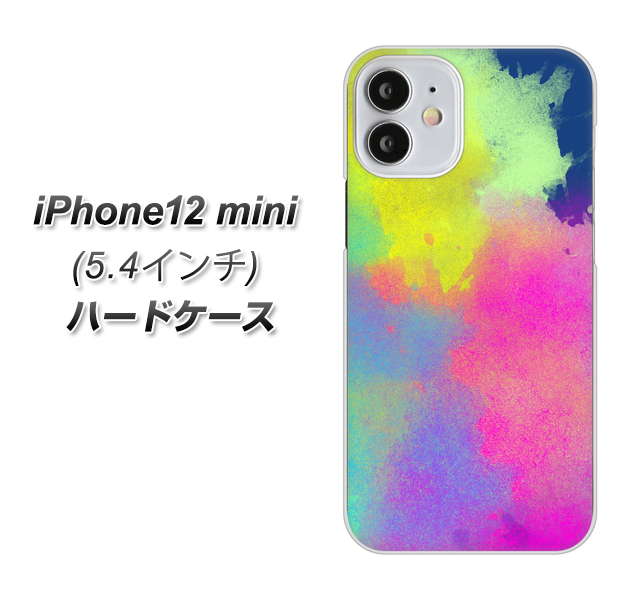 iPhone12 mini 高画質仕上げ 背面印刷 ハードケース【YJ294 デザイン色彩】